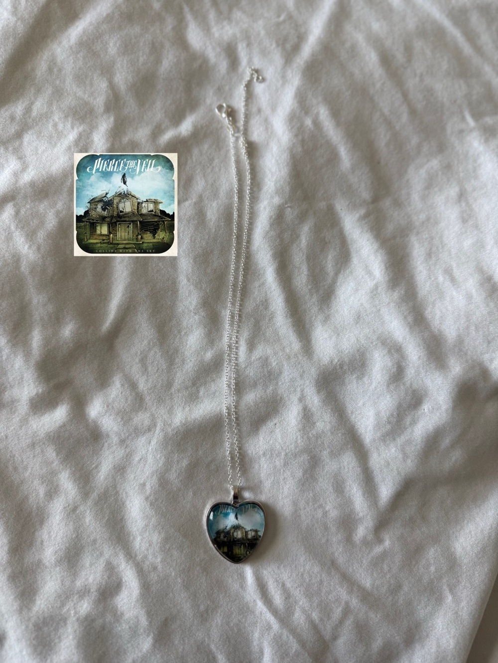 pierce the veil collide with the sky necklace